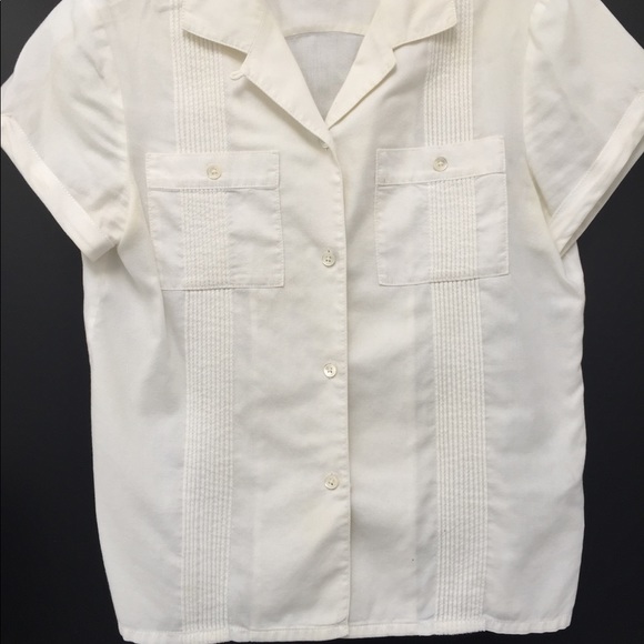 DKNY White Blouse - Picture 4 of 6